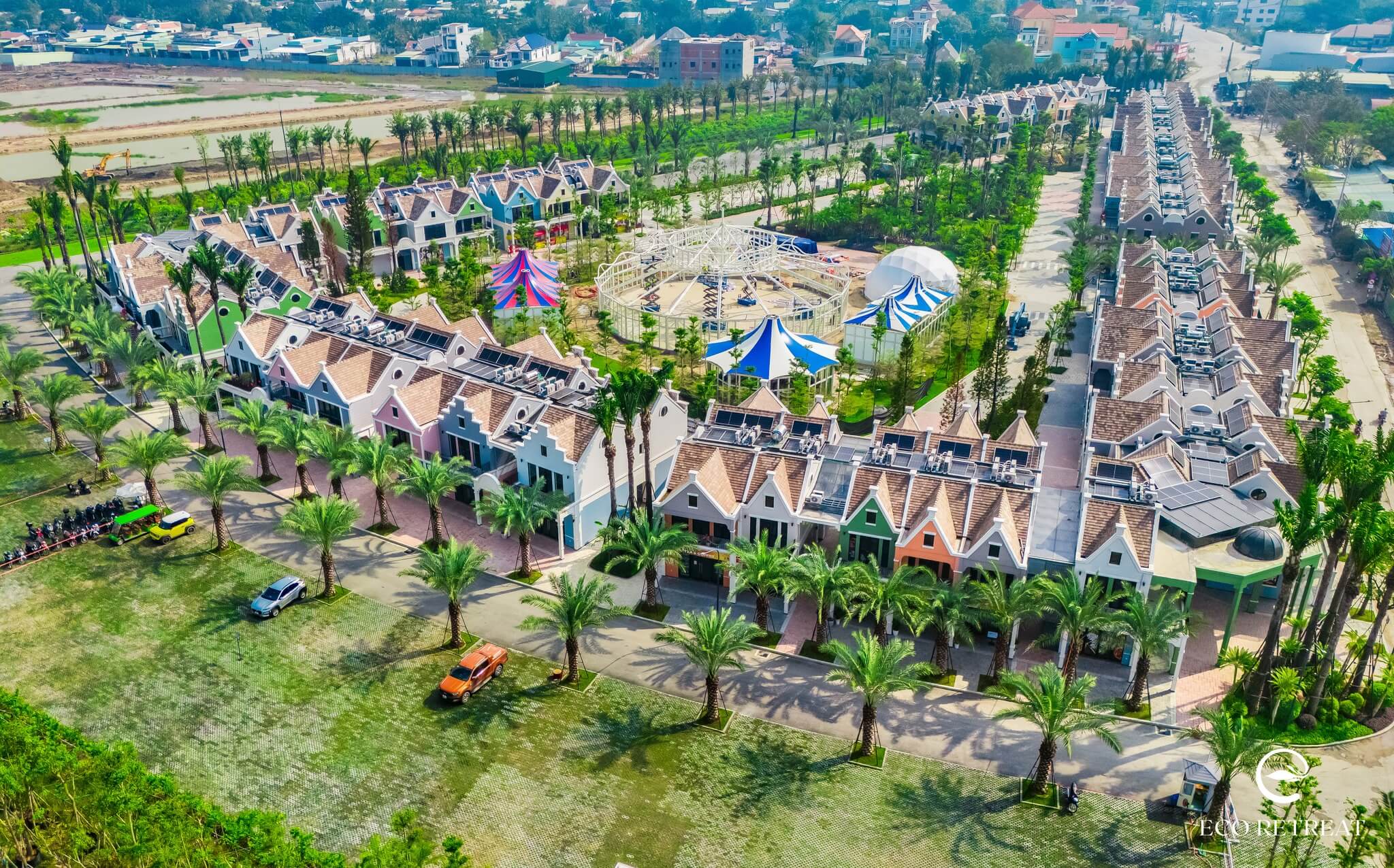 Tiến độ xây dựng dự án Eco Retreat 