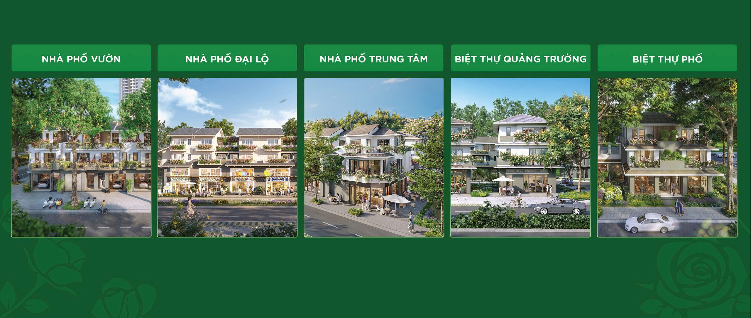 Rừng Hồng Eco Retreat 7 Các loại hình sản phẩm tại Rừng Hồng