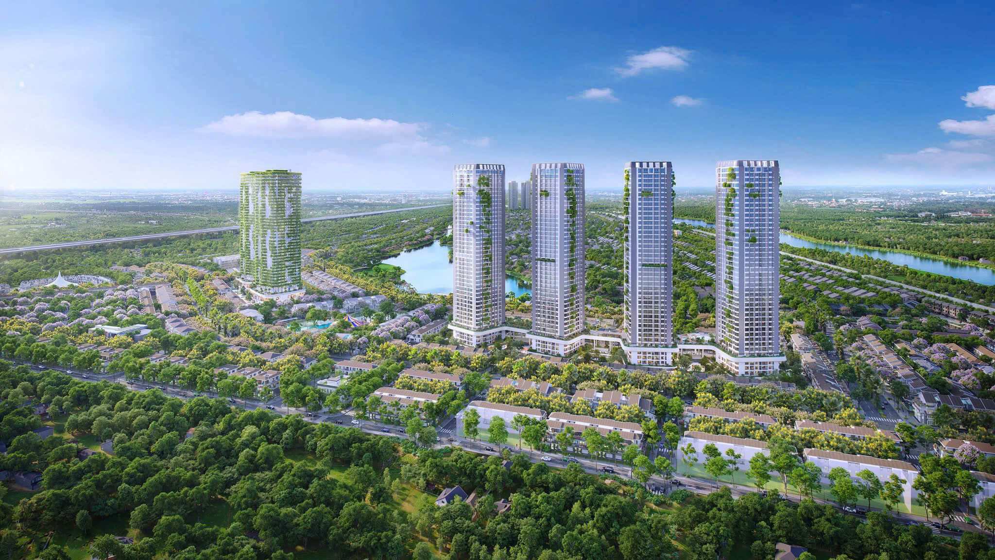 Rừng Hồng Eco Retreat 3 Phối cảnh dự án Eco Retreat